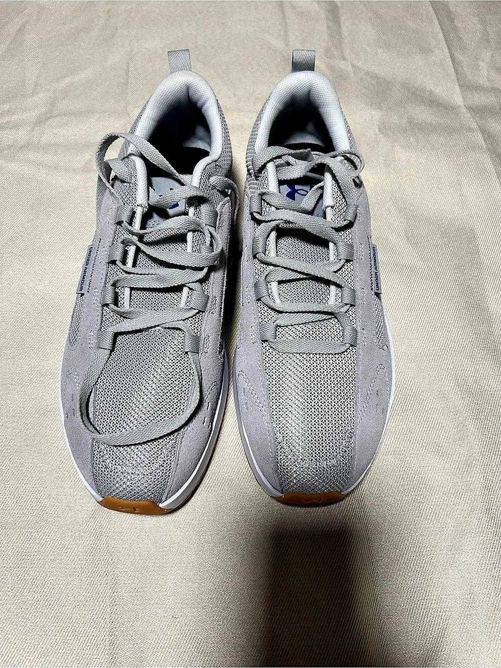 Under Armour Charged Pursuit Men's Gray Athletic Shoes US 10 Like New